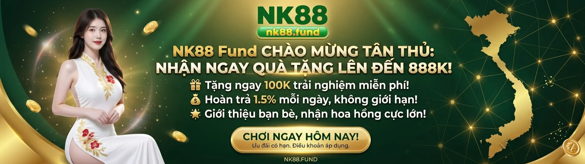 NK88 nhận ngay quà tặng