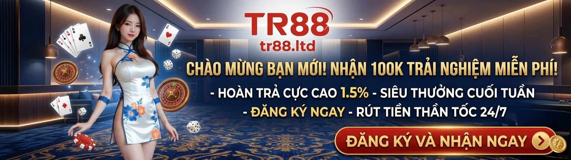 TR88 chào mừng bạn mới