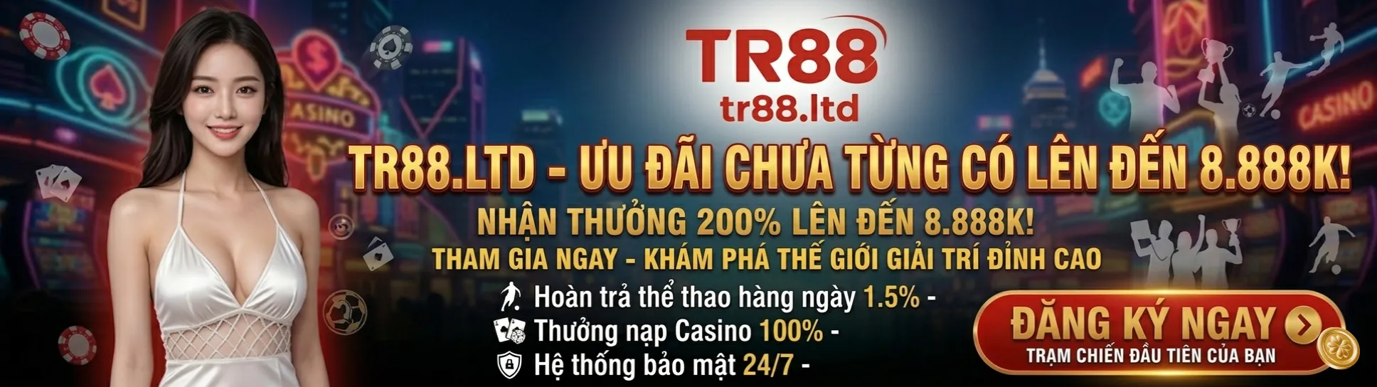 TR88 ưu đãi chưa từng lên đến 8.888K
